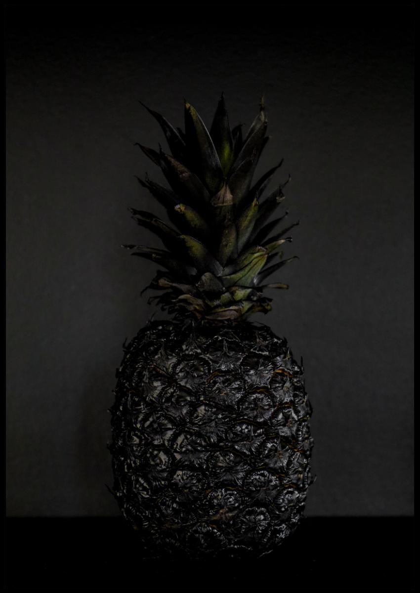 BLACK ANANAS POSTER 21x30cm