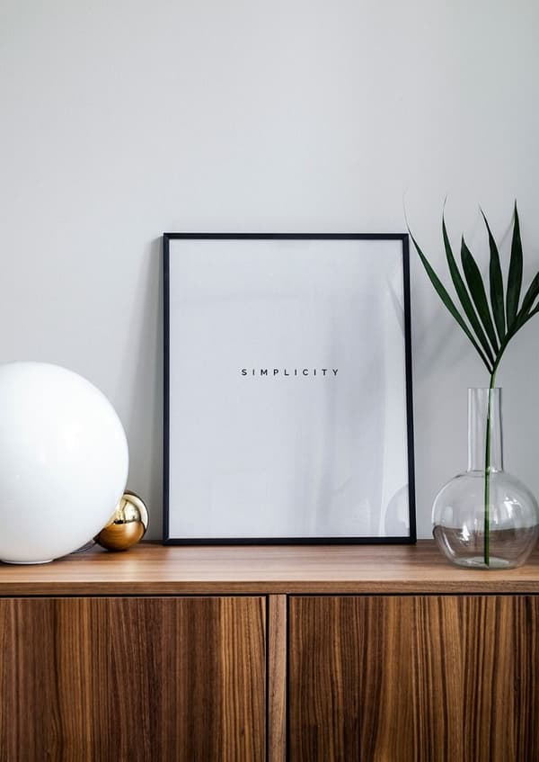 SIMPLICITY POSTER