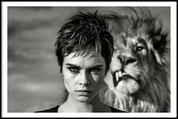 BEAUTY AND THE BEAST - LEJON POSTER 30x40cm