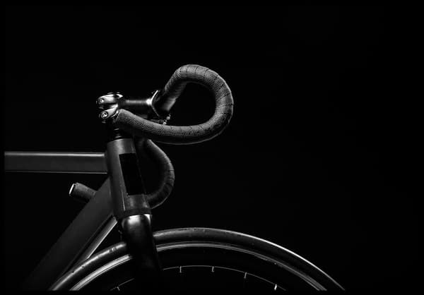 BLACK BIKE POSTER 50x70cm