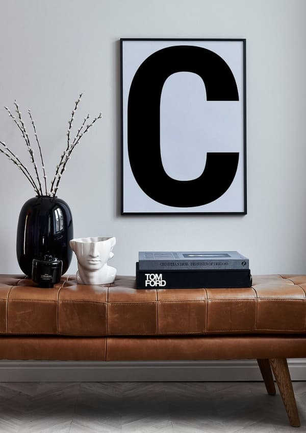 CAPITAL LETTER C POSTER