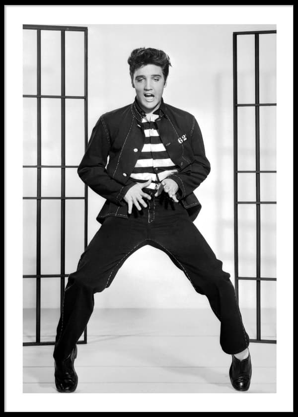 ELVIS PRESLEY JAILHOUSE III POSTER 21x30cm