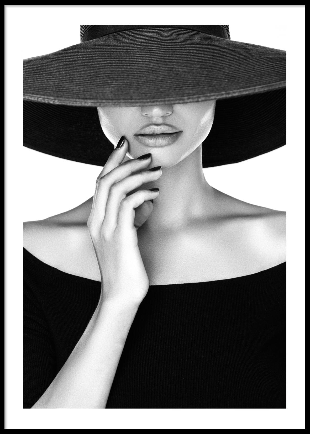 LE CHAPEAU POSTER 50x70cm