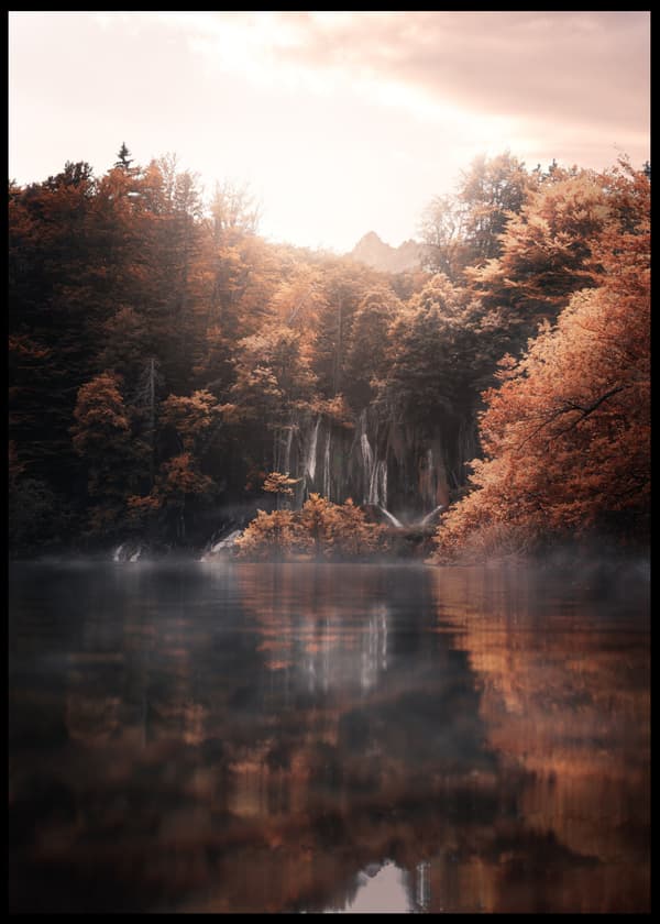 RED FOREST POSTER 21x30cm