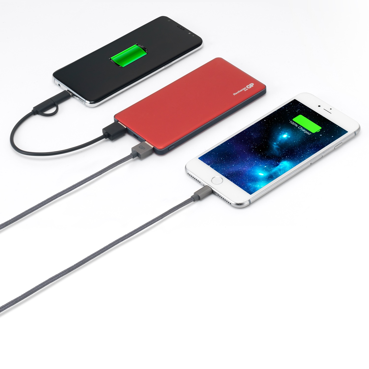GP PowerBank Voyage 2.0 5000 Raspberry | CDON Powerbank 5000 mAh GP Nordens største nettbutikk for