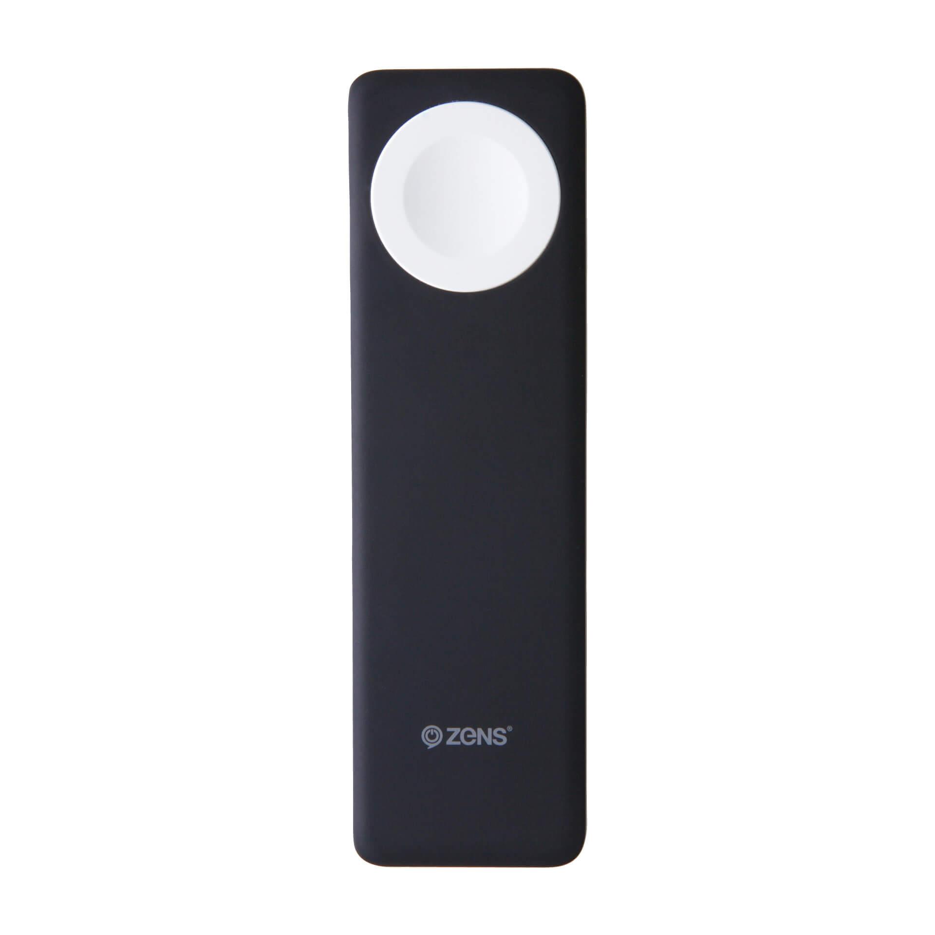 ZENS Powerbank QI Trådløs Apple iPhone/Watch 4000mAh Svart