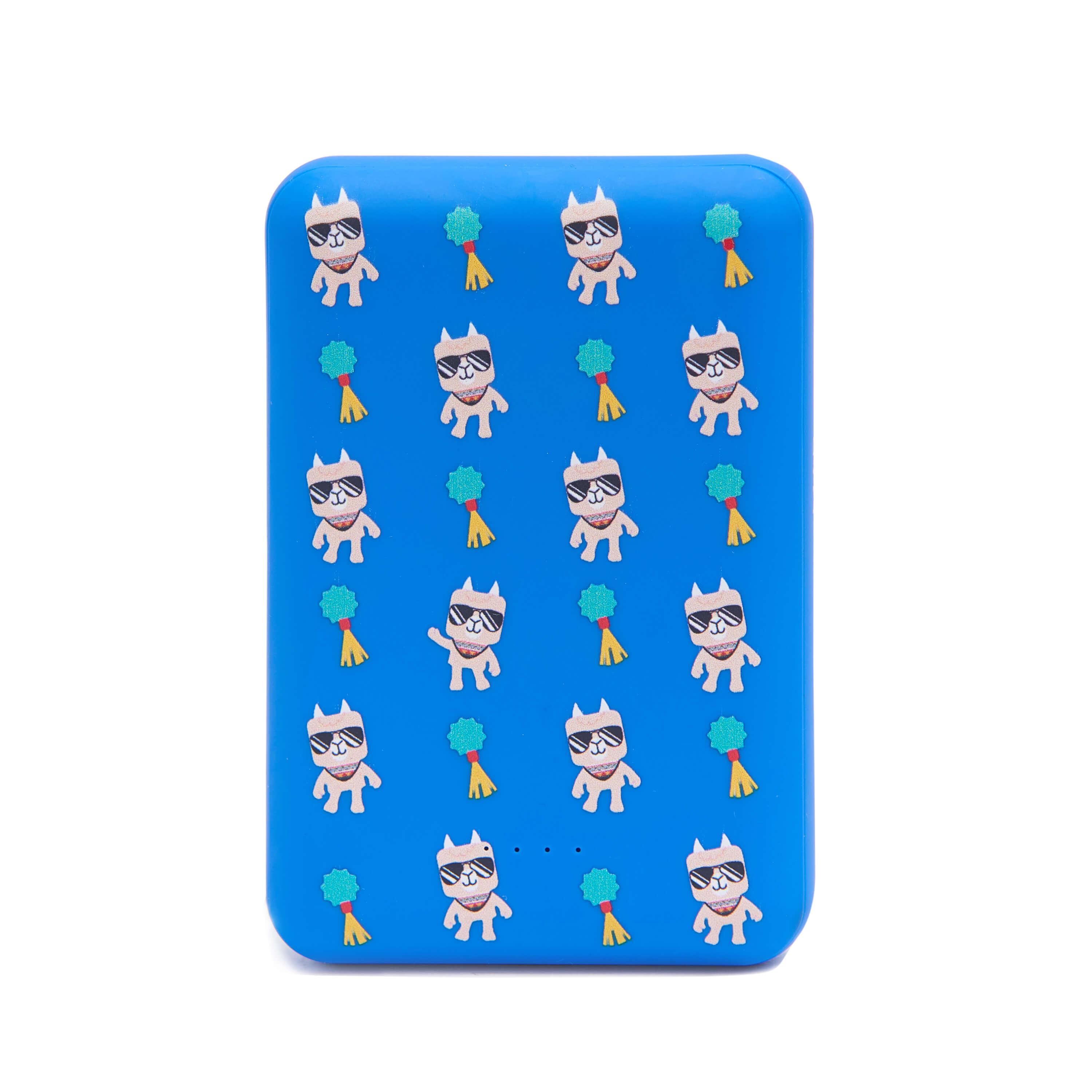 MOB Powerbank 10000mAh Lama Blå