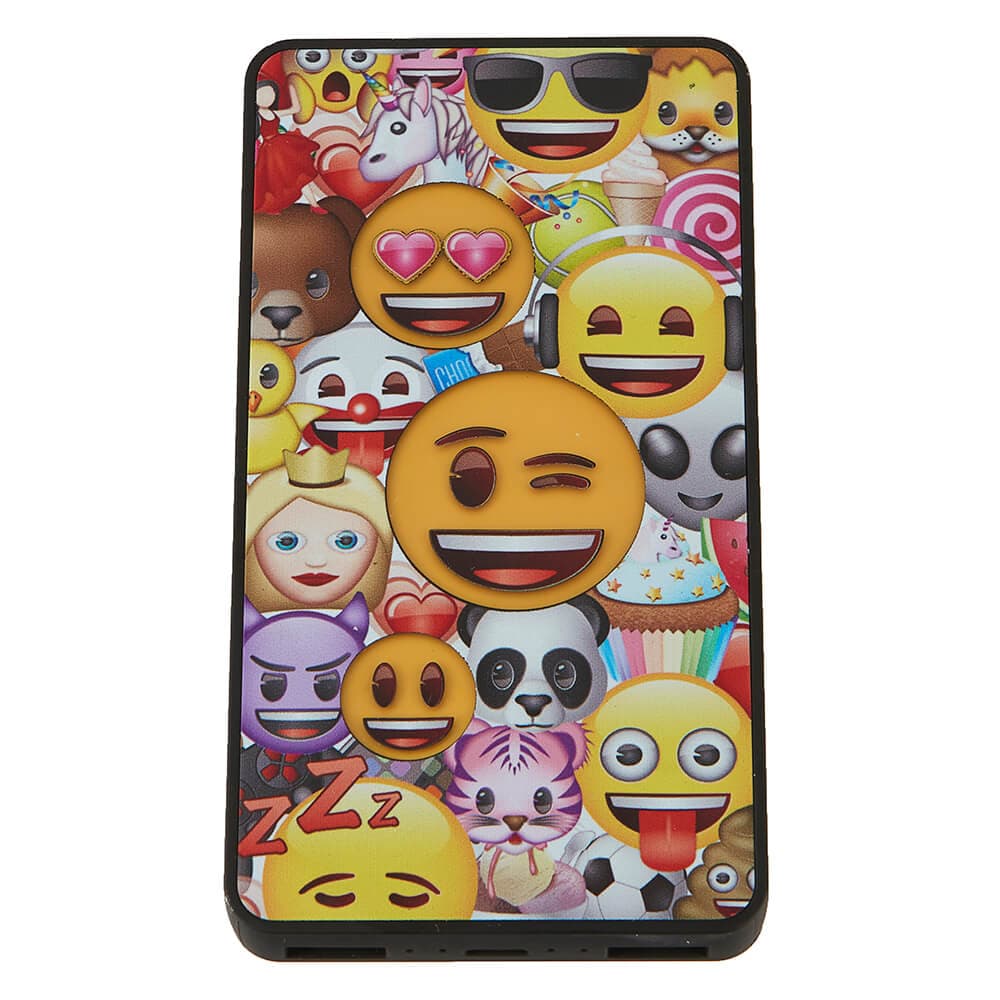 EMOJI Powerbank 4000mAh LED Belyst Bild