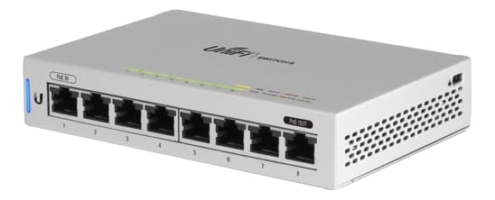 UnifiSwitch 8 GE ports Low Power No PoE