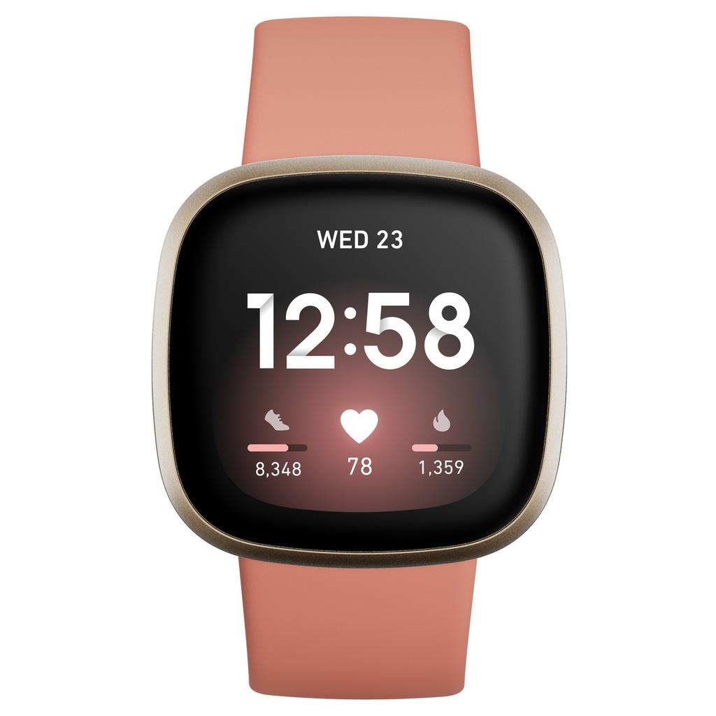 Fitbit Versa 3 Pink Clay/Soft Gold