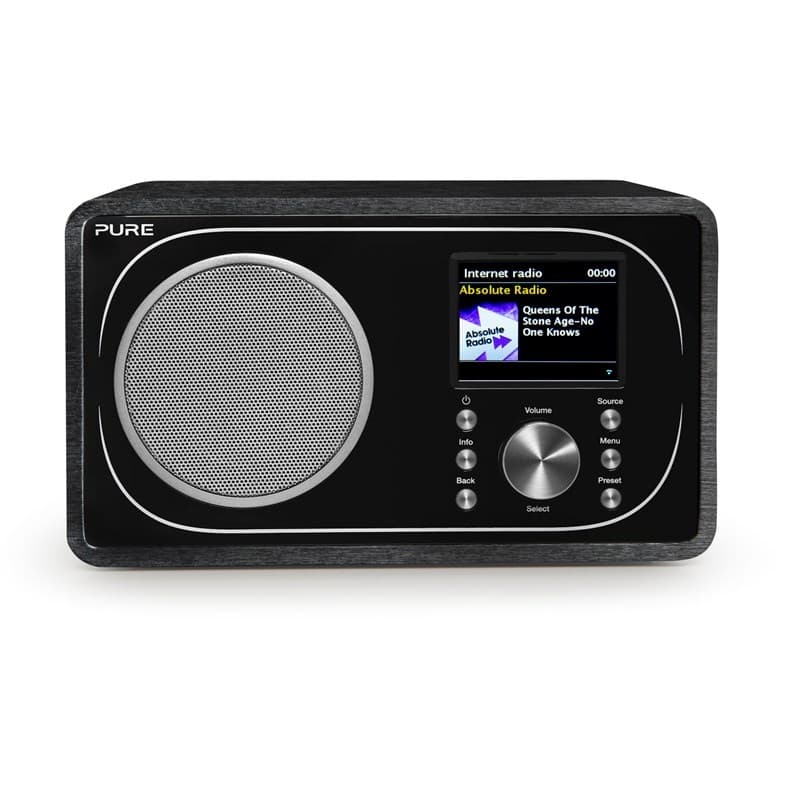 PURE Internet/FM/DAB/DAB+ Evoke F3 BT Black