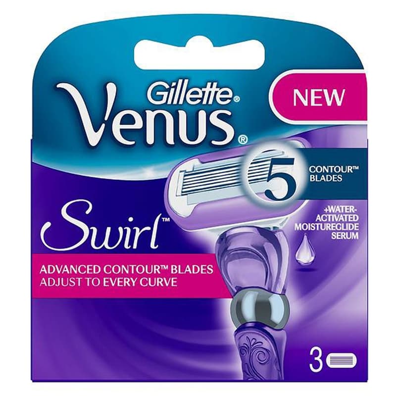 Gillette Rakblad Venus Swirl 3-pack