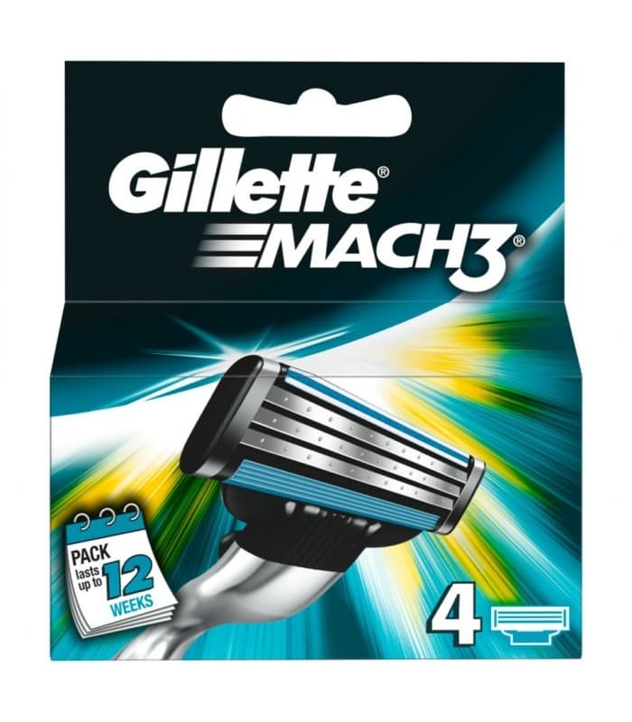 Gillette Mach3 4-pack