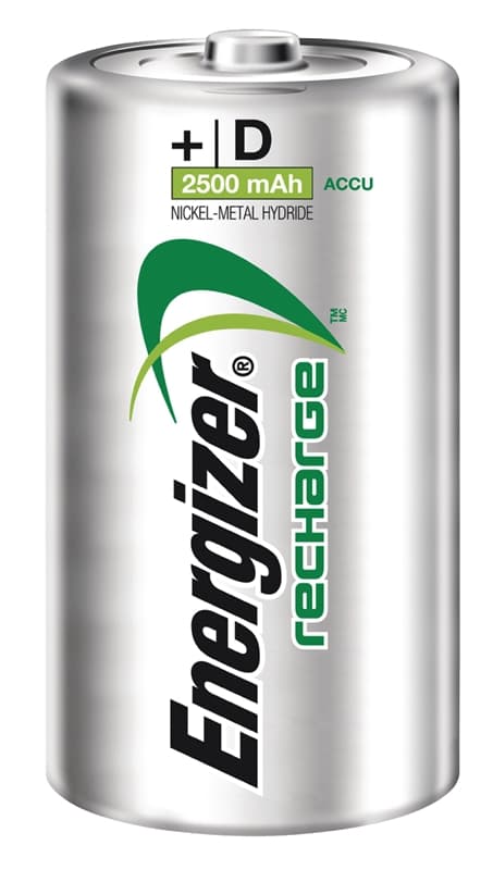 Energizer Batteri NiMH D/LR20 1.2 V 2500 mAh PowerPlus 2-pack (635675)