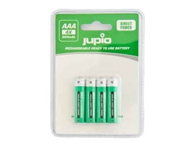 Jupio Rechargeable Batteries AAA 850 mAh 4 pcs DIRECT POWER VPE-10