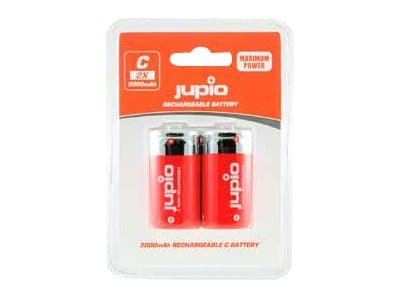 Jupio Rechargeable Batteries C 5000 mAh 2 pcs