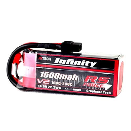 Infinity Graphene 1500mAh 4S LiPo Batteri 14,8V 80-110C Plug XT60 til FPV Racing Drone Multirotorer