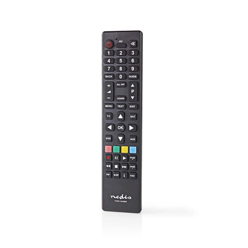 Universalfjernbetjening | Kan programmeres med pc | Kontrol 4 enheder