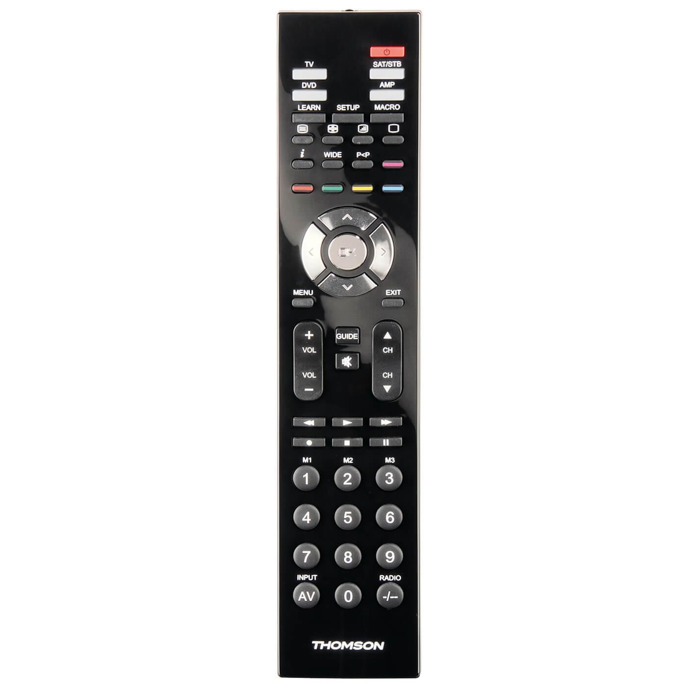 THOMSON Fjernkontroll 4in1, Svart, Universal