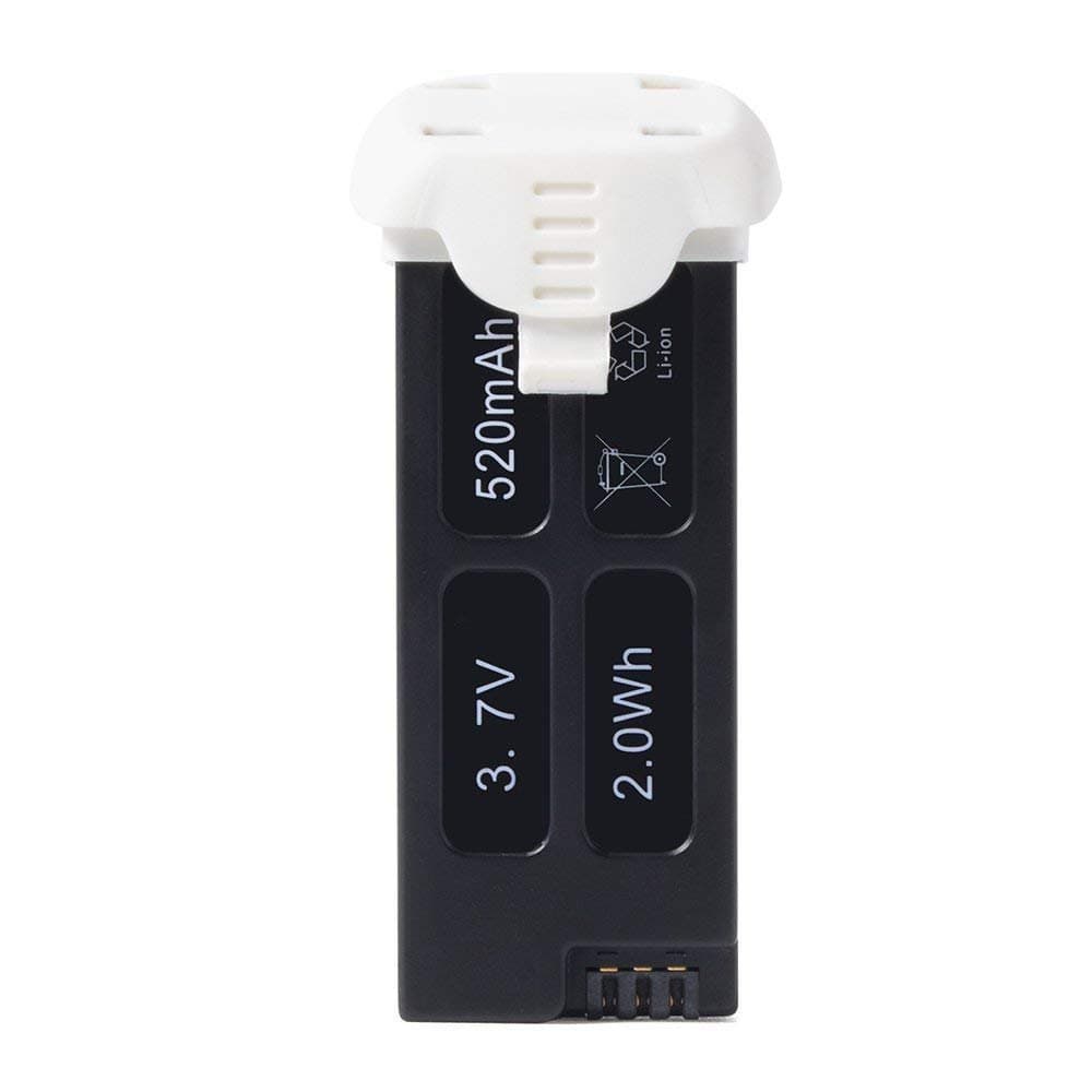 1 stk 520mAh Lipo-batteri til Hubsan X4 Cam Plus H107D + FPV Drone Quadcopter