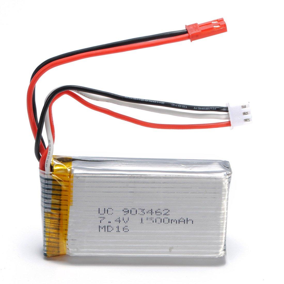 1 kpl WLtoys V913 RC Helikopterin varaosat 7.4v 1500mAh akku V913-25
