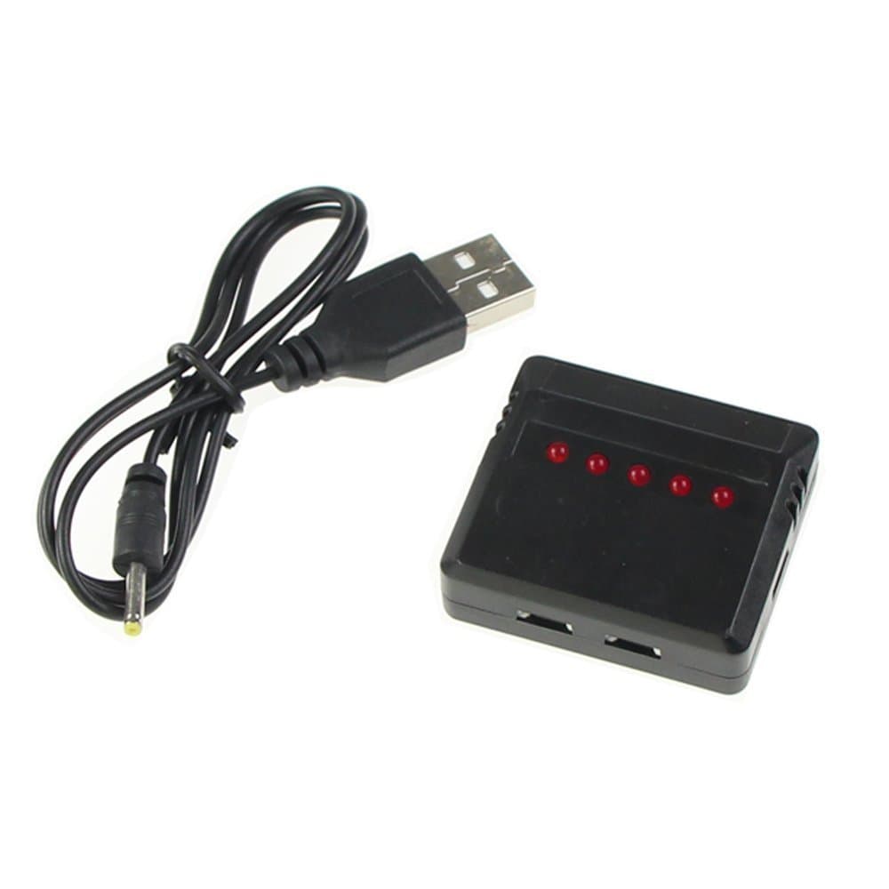 1 PIECE CHARGER 1 til 4 til modeller Hubsan H107 H107L H107C H107D