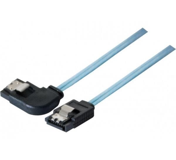 EXC SATA 6Gb/s Angled/Vinklad Right 0.50m
