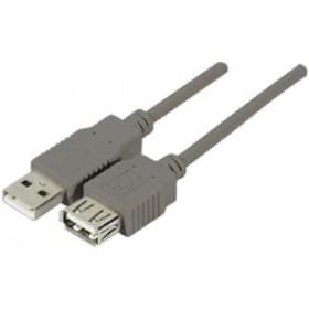 EXC USB 2.0 A/A entry-level Extension Cord Grey 3m