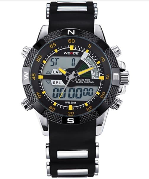 Herrklocka Weide WH1104G | Gul Sportklocka
