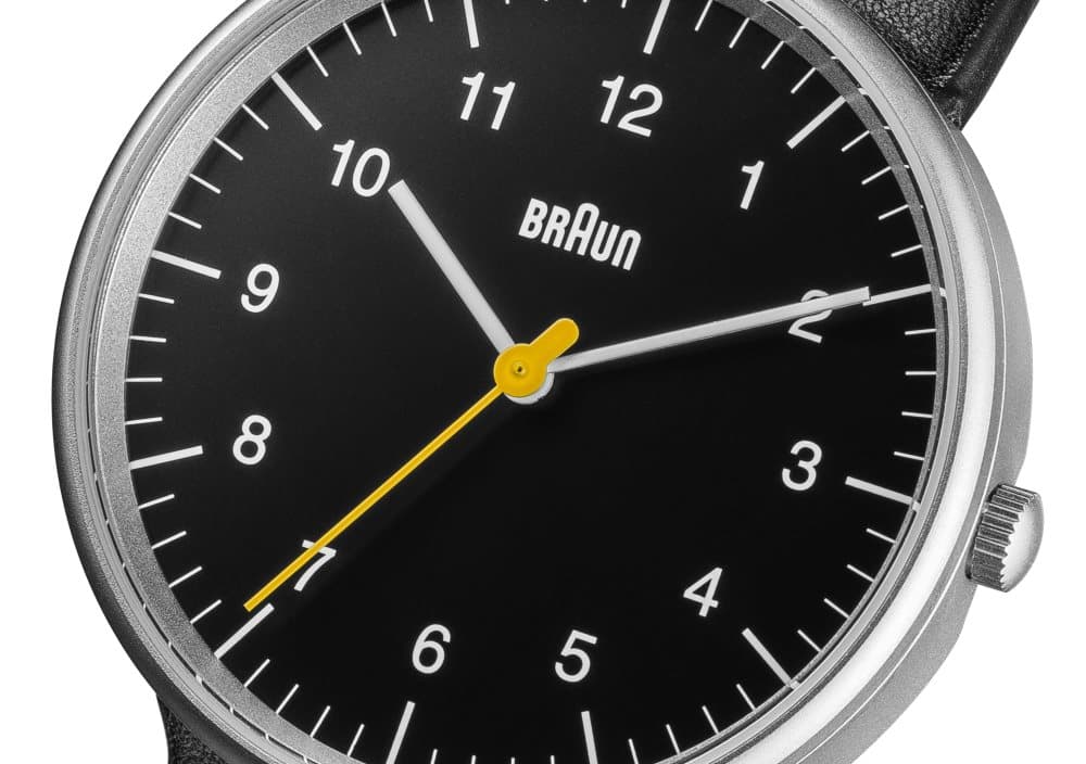 Braun Classic Watch with Leather Strap