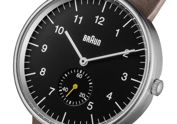 Braun Classic Watch with Leather Strap