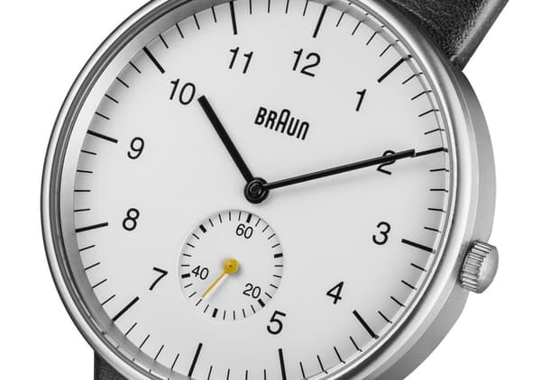 Braun Classic Watch with Leather Strap