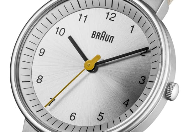 Braun Classic Watch with Leather Strap