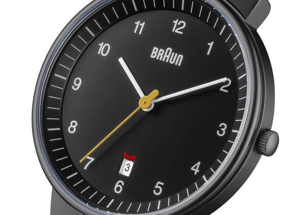 Braun Classic Watch with Leather Strap