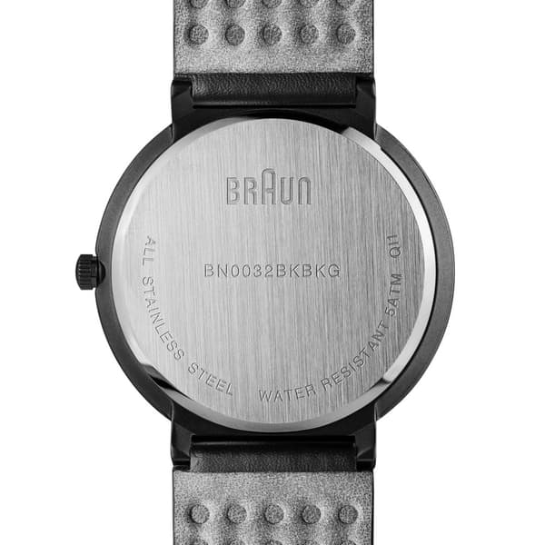 Braun Classic Watch with Leather Strap