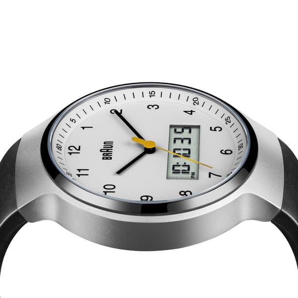 Braun Classic Watch with Rubber Strap