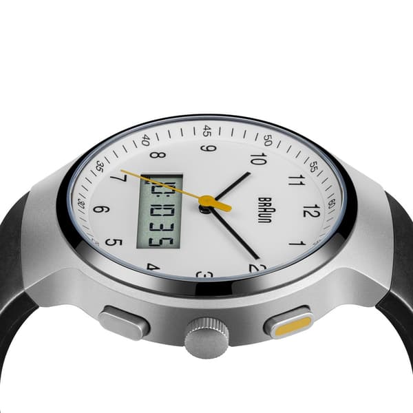 Braun Classic Watch with Rubber Strap