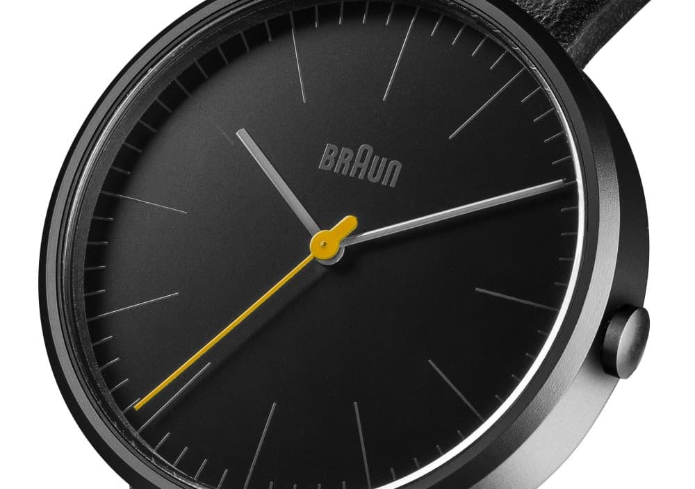 Braun Classic Watch with Leather Strap