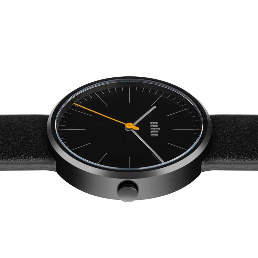 Braun Classic Watch with Leather Strap