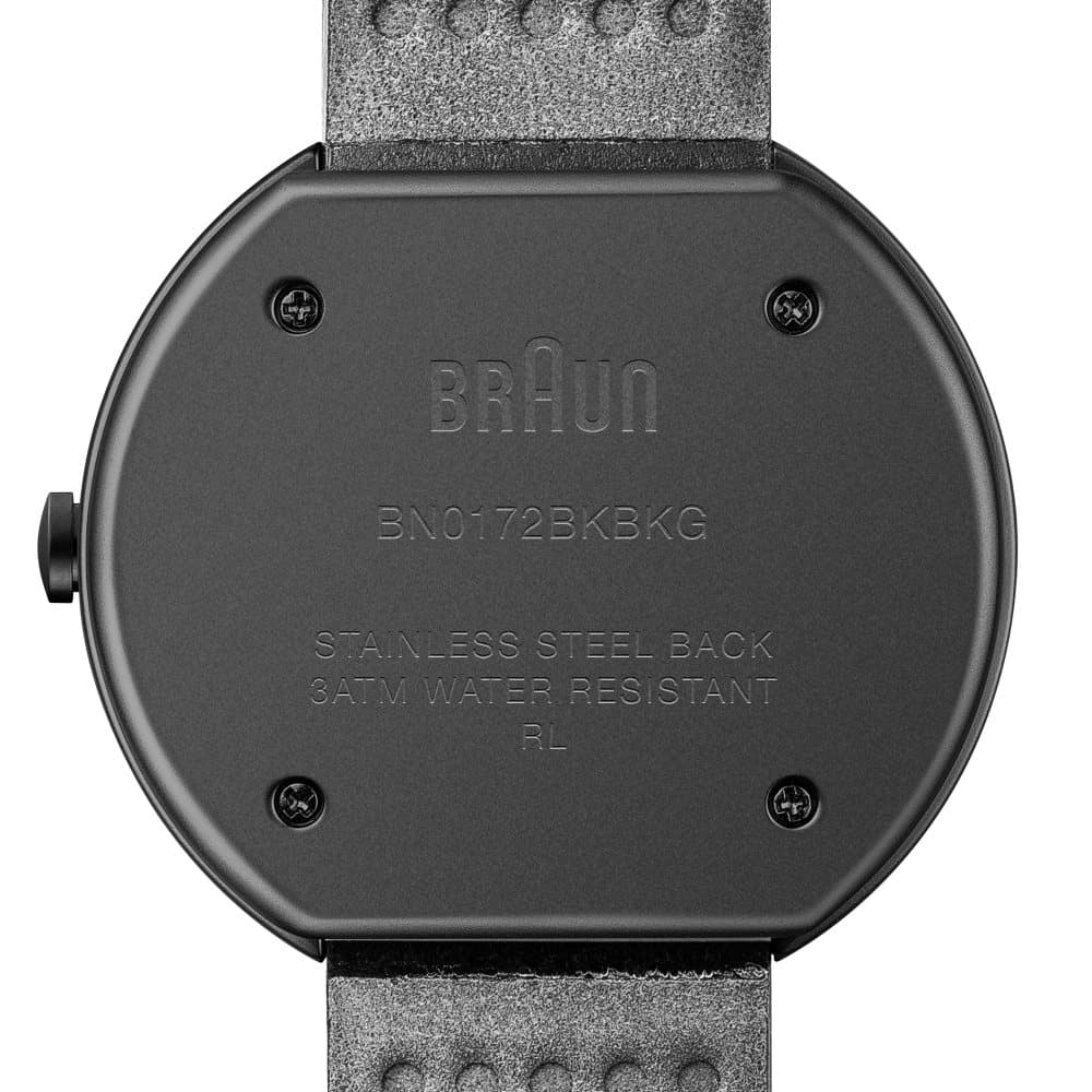 Braun Classic Watch with Leather Strap