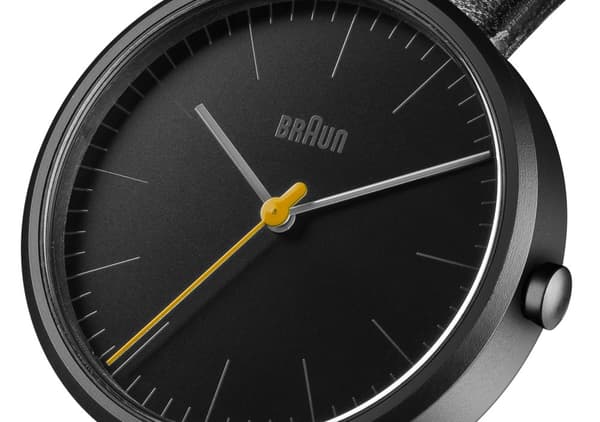 Braun Classic Watch with Leather Strap