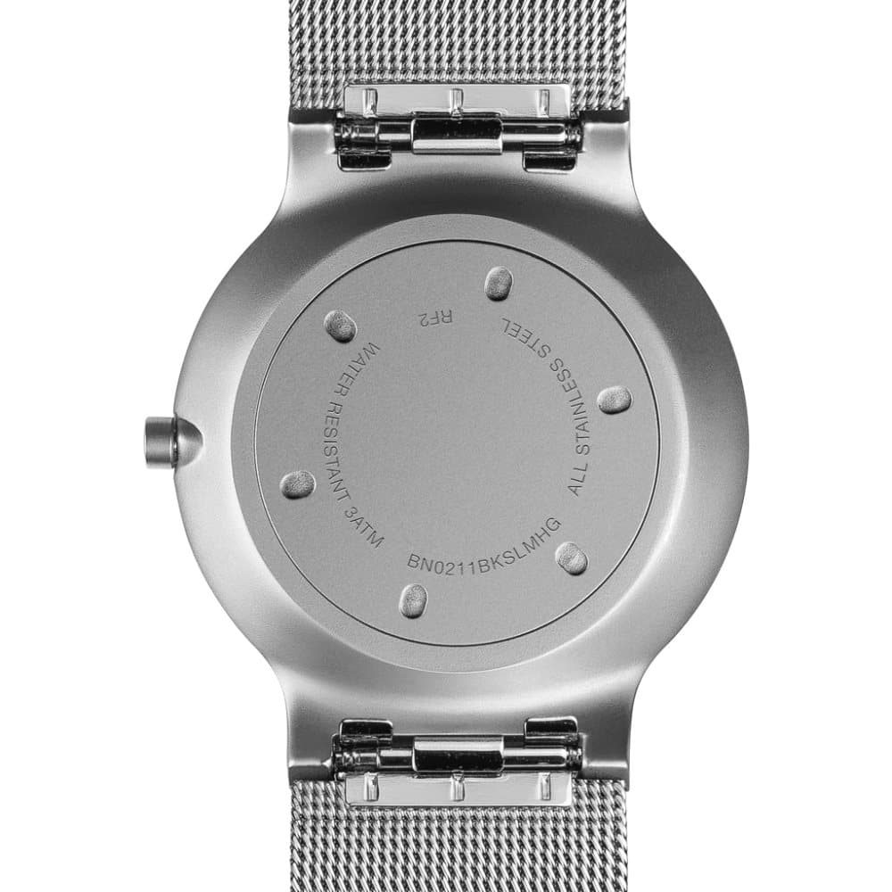 Braun Classic Slim Watch with Mesh Strap