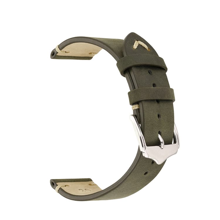 Klockarmband av läder i vintage stil