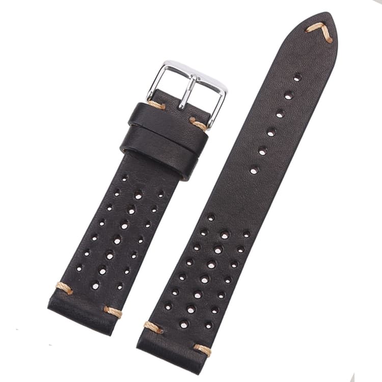 Racing klockarmband av läder