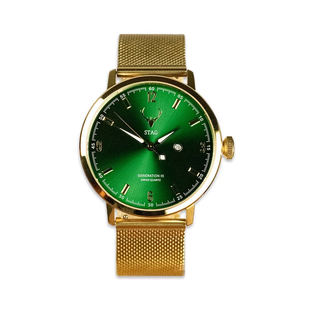 Stag Watch Generation Three Sunstrike Green
