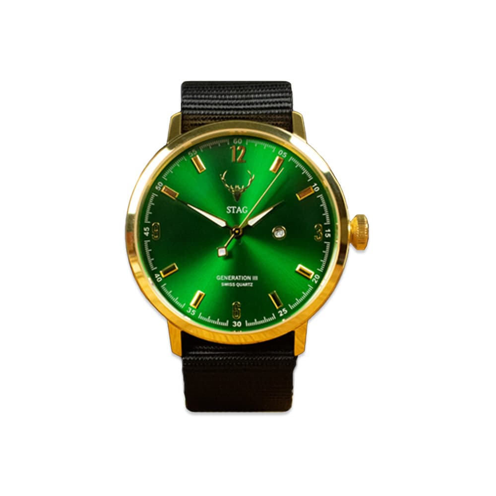 Stag Watch Generation Three Sunstrike Green