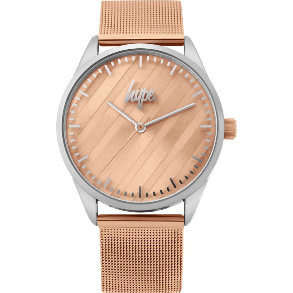 Hype Unisex Analogue Mesh Watch