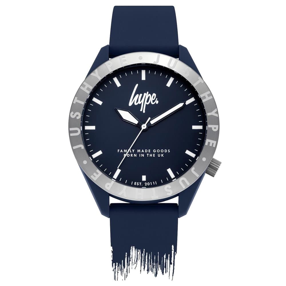 Hype Unisex Analogue Paint Drip Watch