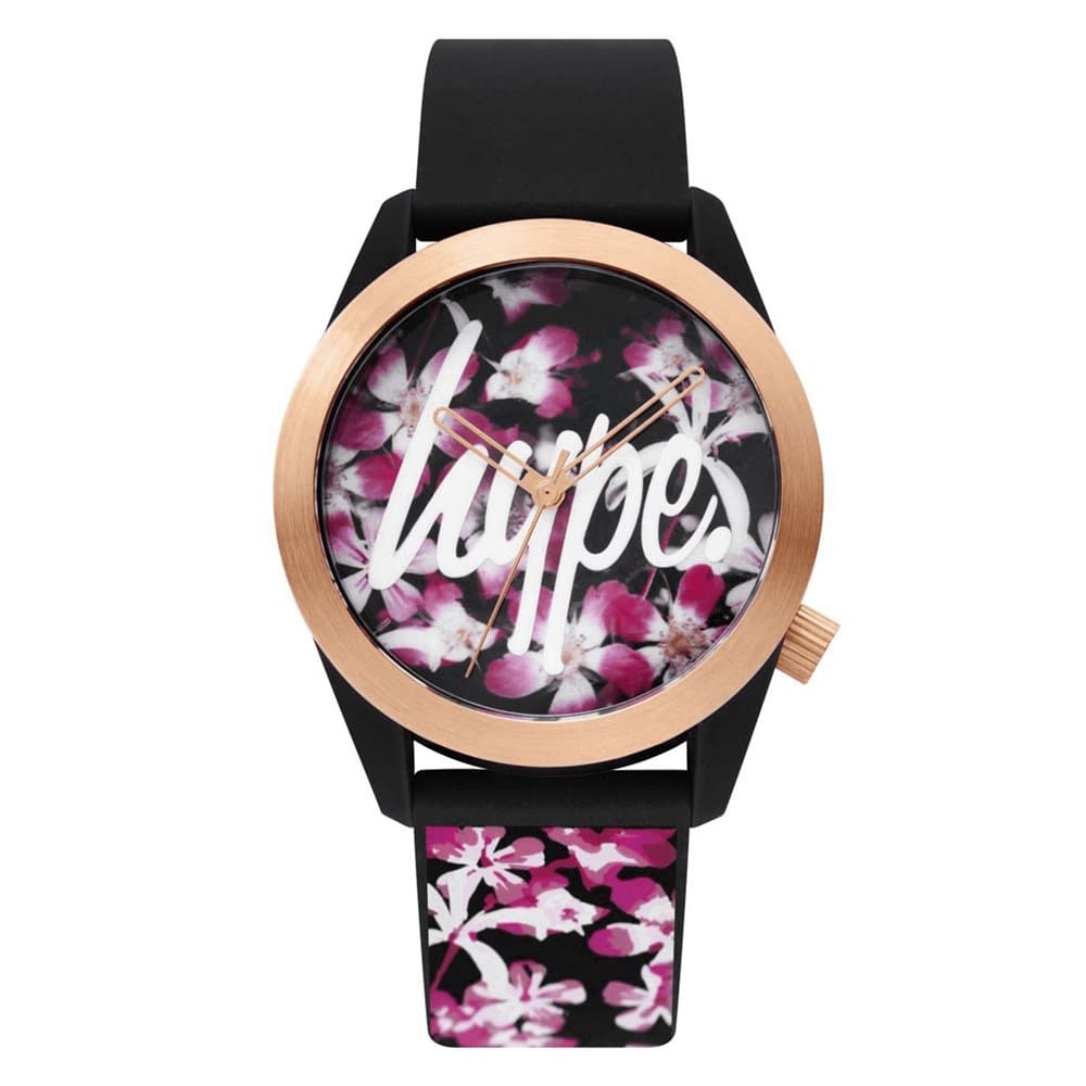 Hype Unisex Analogue Floral Watch