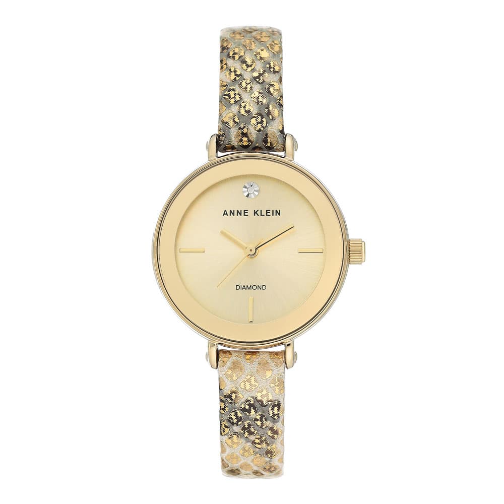 Anne Klein Kvinders Ur AK/3508CHGD + gratis gave